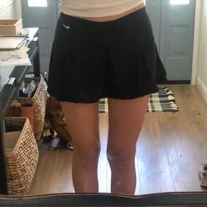 Nike Black Pleated Tennis Skirt size M